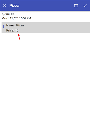 product card price tag